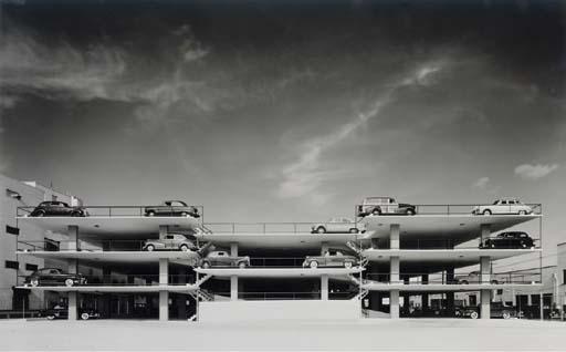 Ezra Stoller - Miami Parking Garage, Miami, Florida, Robert Law Weed, Architect, 1949