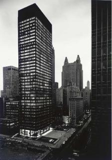 Ezra Stoller - Seagram Building at Night
