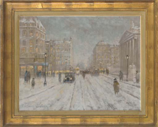 F.A. Bouvie - La Bourse, Paris