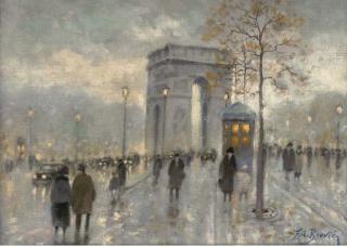 F.A. Bouvie - L\'Arc de Triumph