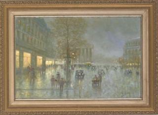 F.A. Bouvie - Le Place de la Madeleine