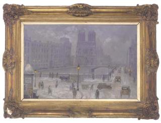 F.A. Bouvie - Notre Dame, winter