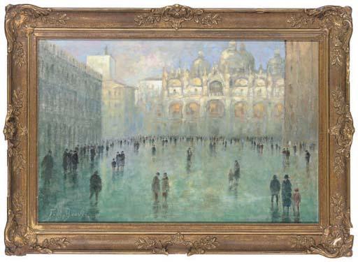 F. A. Bouvie - St. Mark\'s Square, Venice