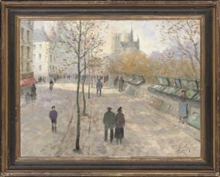 F. A. Bouvié - The streetseller