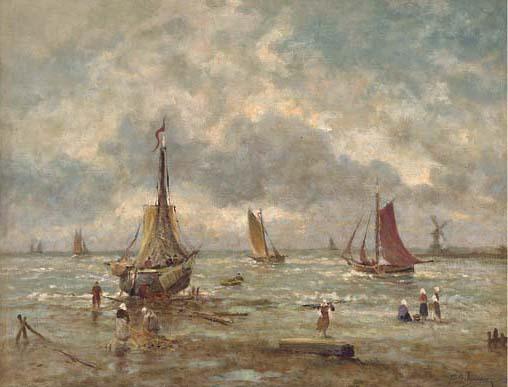 F.A. Bouvié - Unloading The Catch