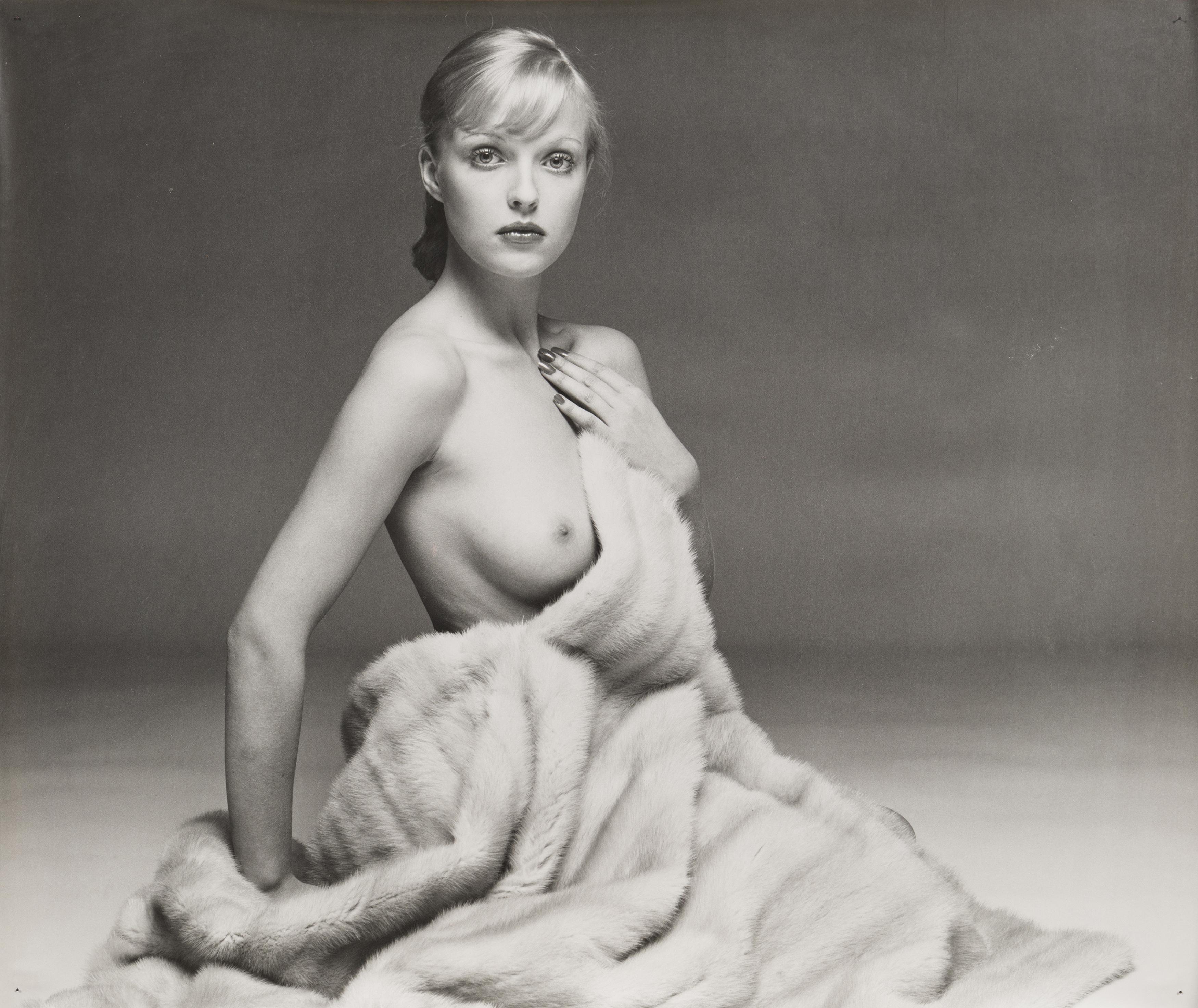 F.C. Gundlach - Christa im Nerz - Hamburg 1970.