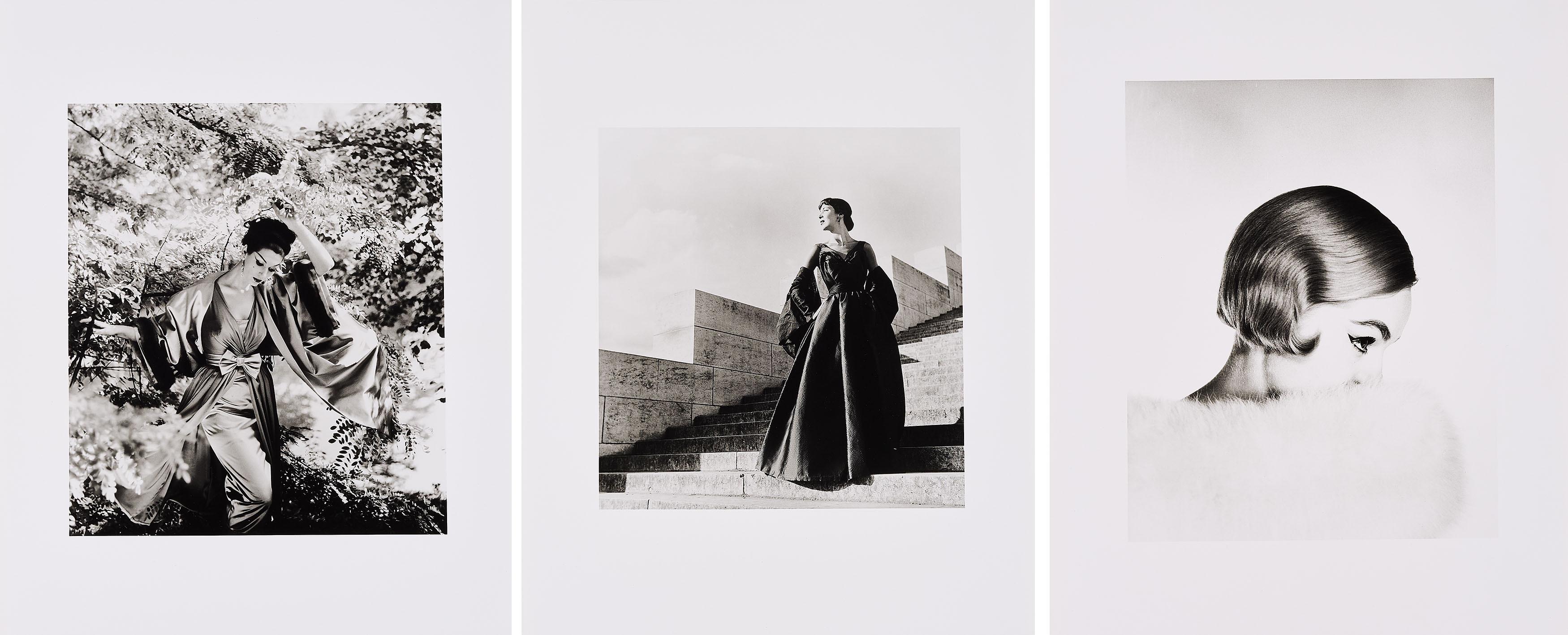 F.C. Gundlach - Konvolut von 3 Fotografien.