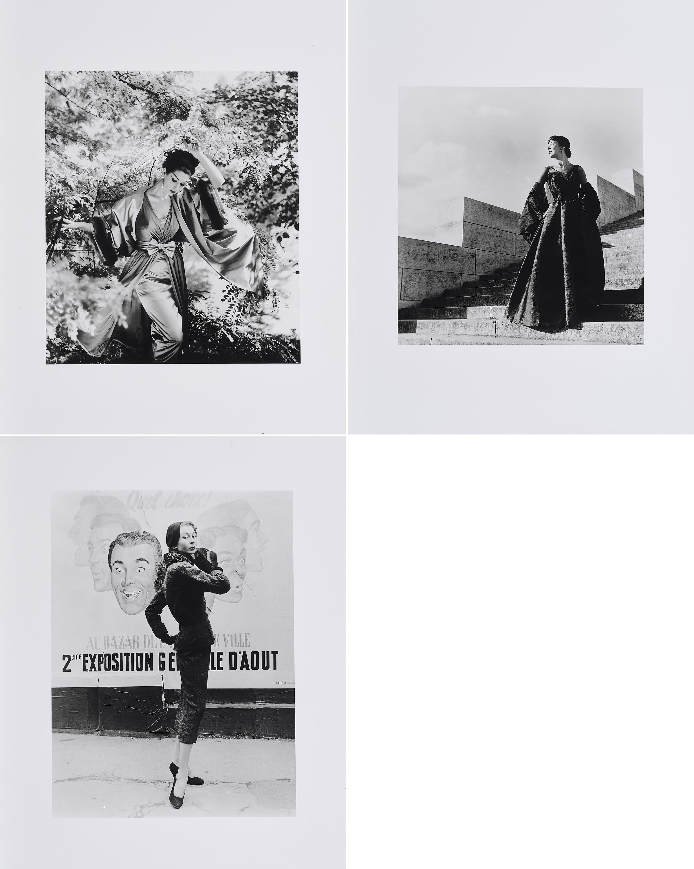 F.C. Gundlach - Konvolut von 3 Gelatinesilberabzügen.