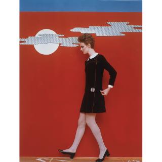 F. C. Gundlach - \'Pop Art-Fashion, Grace Coddington, Dress Daniel Hechter, Hamburg\'