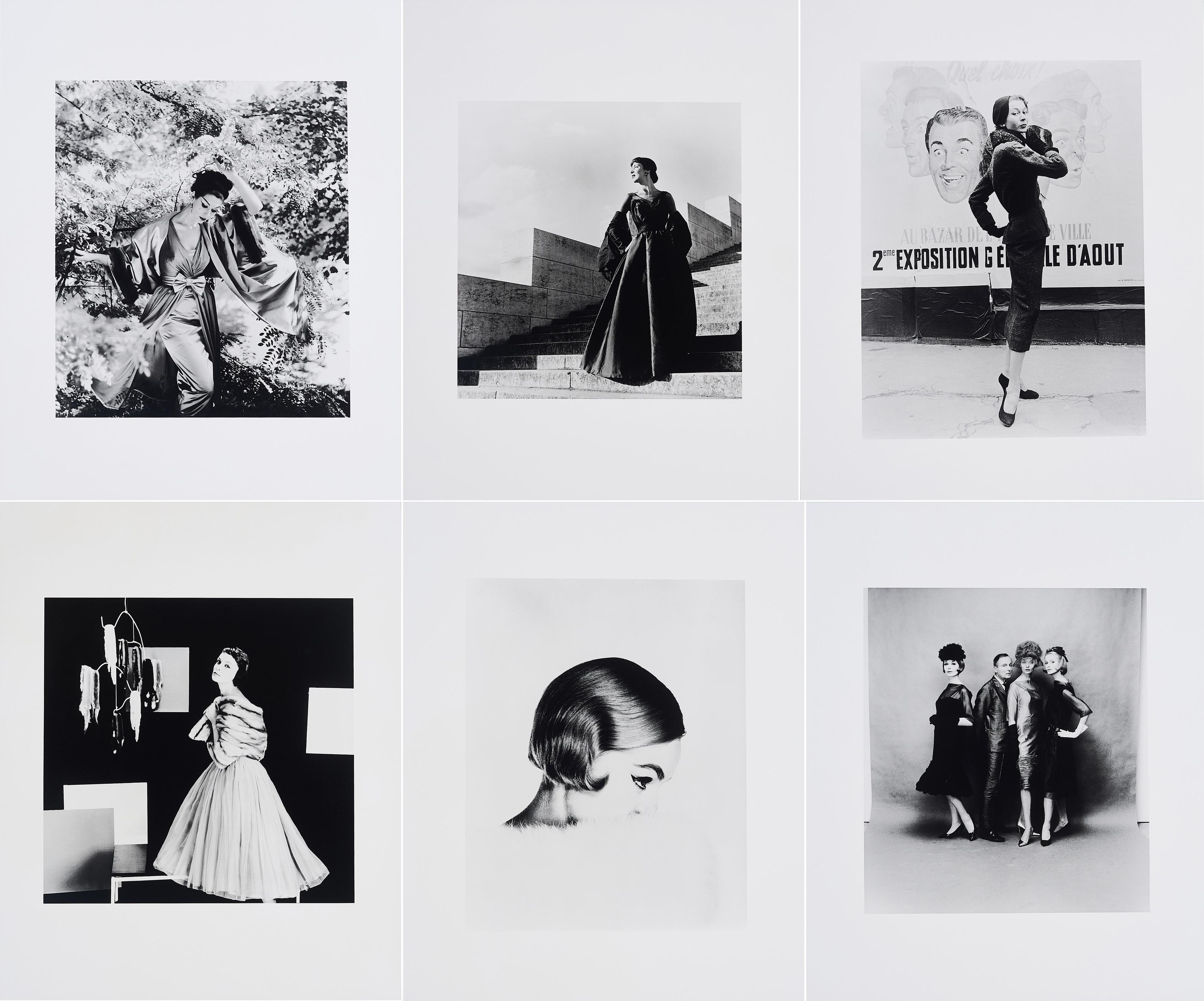 F.C. Gundlach - Serie von 6 Fotografien.