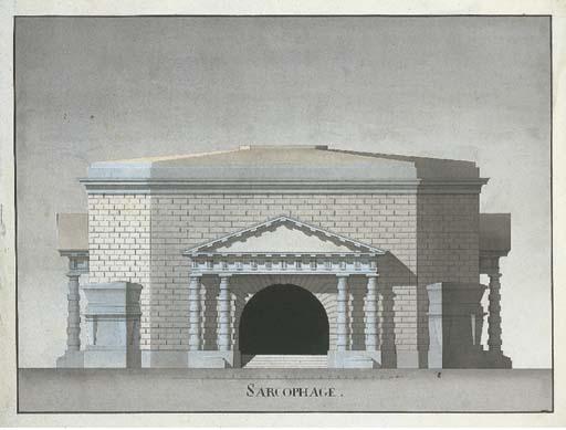 F. Ferogio - Projet de sarcophage