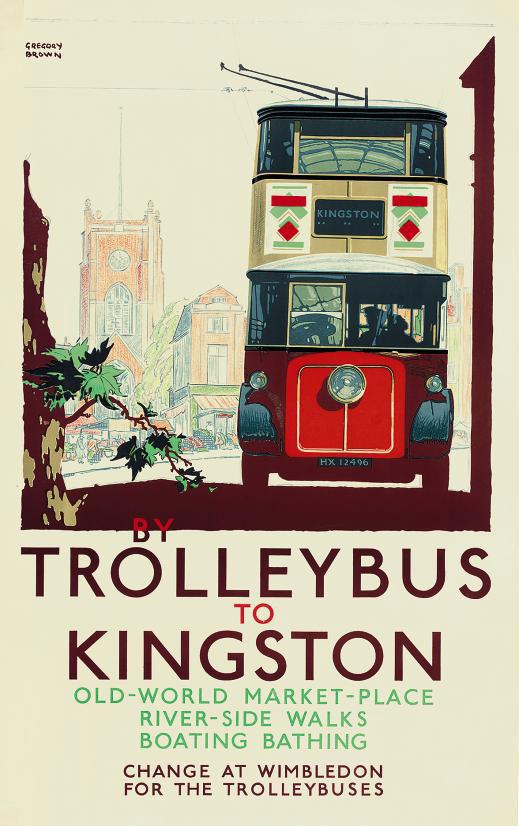 F. Gregory Brown - By Trolley Bus To Kingston