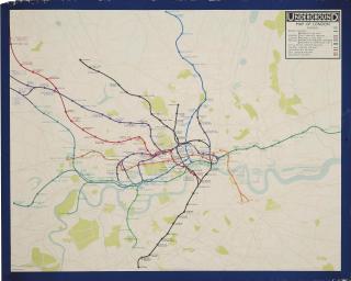 F. H. Stingemore - Underground Map of London