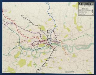 F. H. Stingemore - Underground Map of London