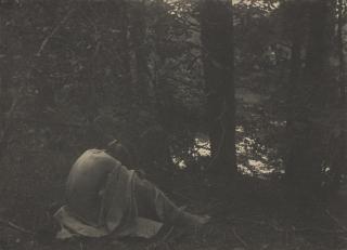 F. Holland Day - Kedan (Left Panel Of Triptych Armageddon)