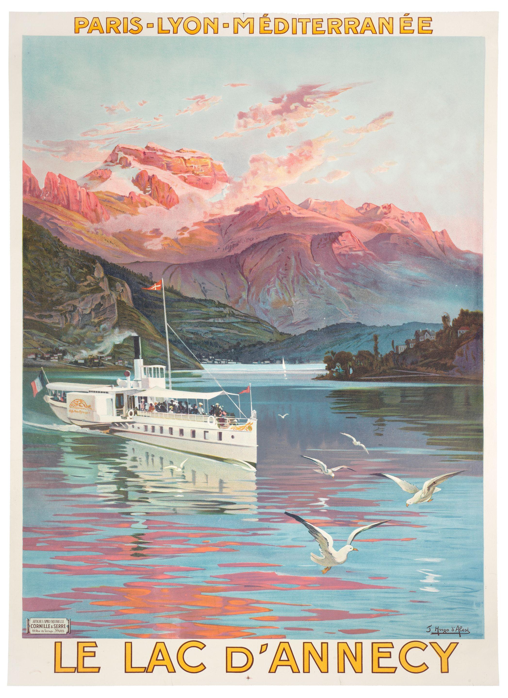 F. Hugo d\'Alési - Le Lac D\'Annecy