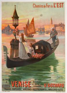 F. Hugo Dalési - Venise, Chemin De Fer De L\'Est