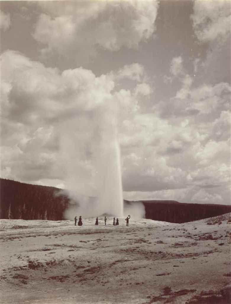 F. Jay Haynes - Old Faithful Geyser, C. 1890