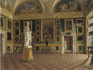 F. Maestosi - La sala dell\'Iliad, Pitti Palace, Florence