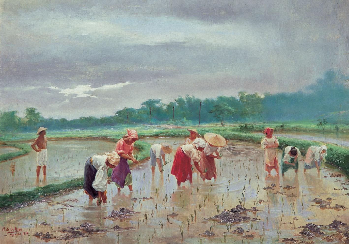Fabian de La Rosa - In the Rice Field