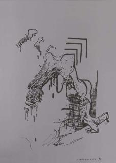 Fabian Marcaccio - Untitled