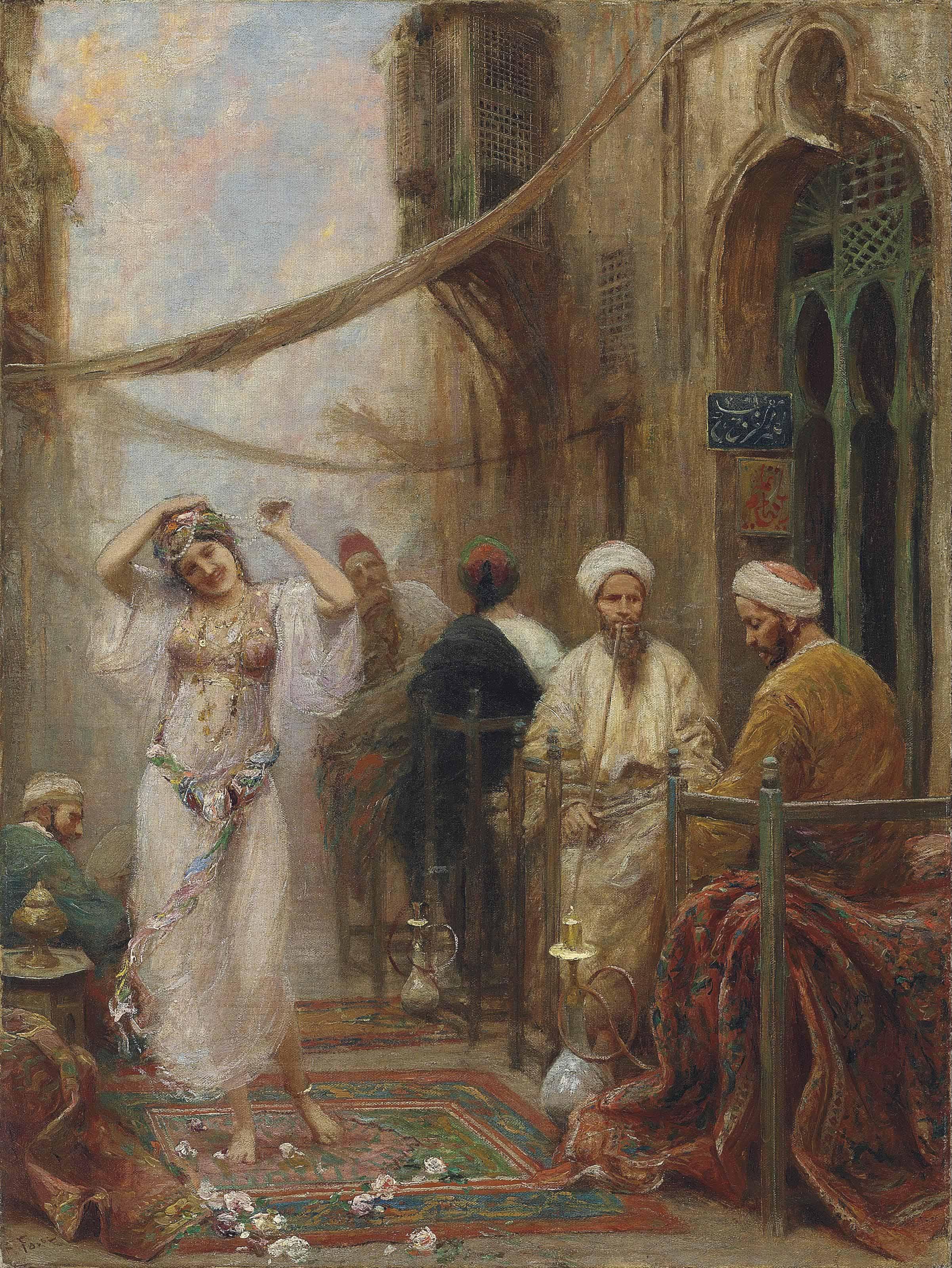 Fabio Fabbi - A Dancer In An Arabian Street