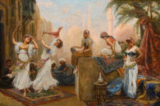 Fabio Fabbi - Danseuses dans le souk