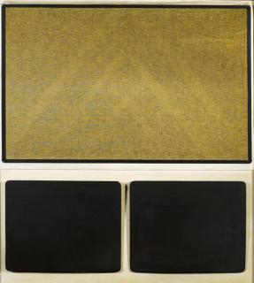 Fabio Mauri - Schermo con targhe