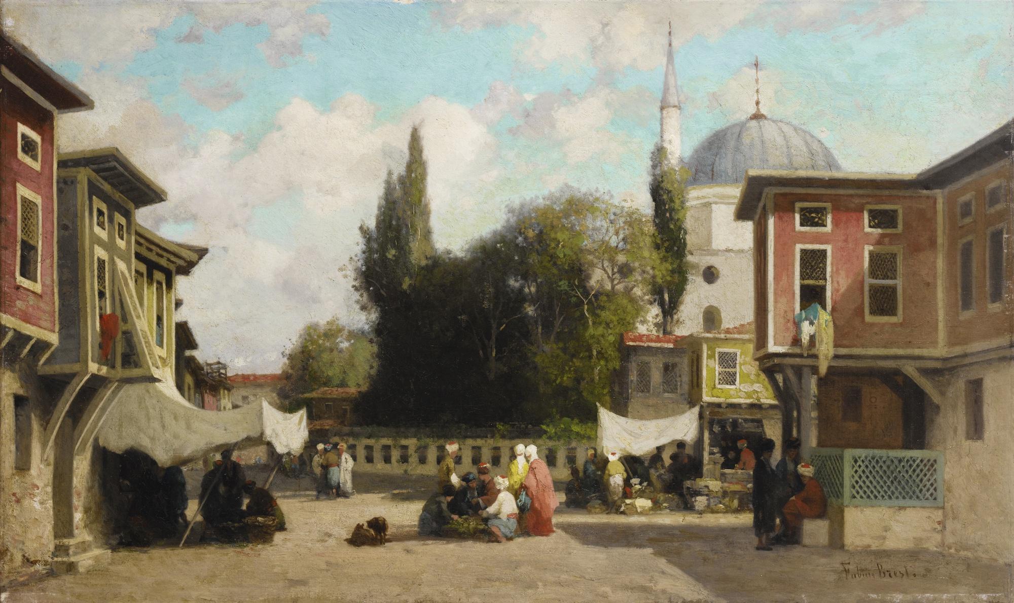 Fabius Brest - Frencha Square In Constantinople