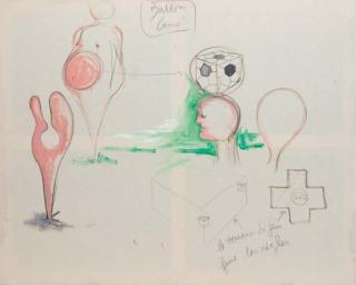 Fabrice Hyber - Ballon Carré