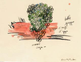 Fabrice Hyber - Belle grappe, grappe d\'oeufs...