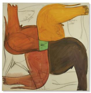 Fabrice Hyber - Les Chutes pour caler