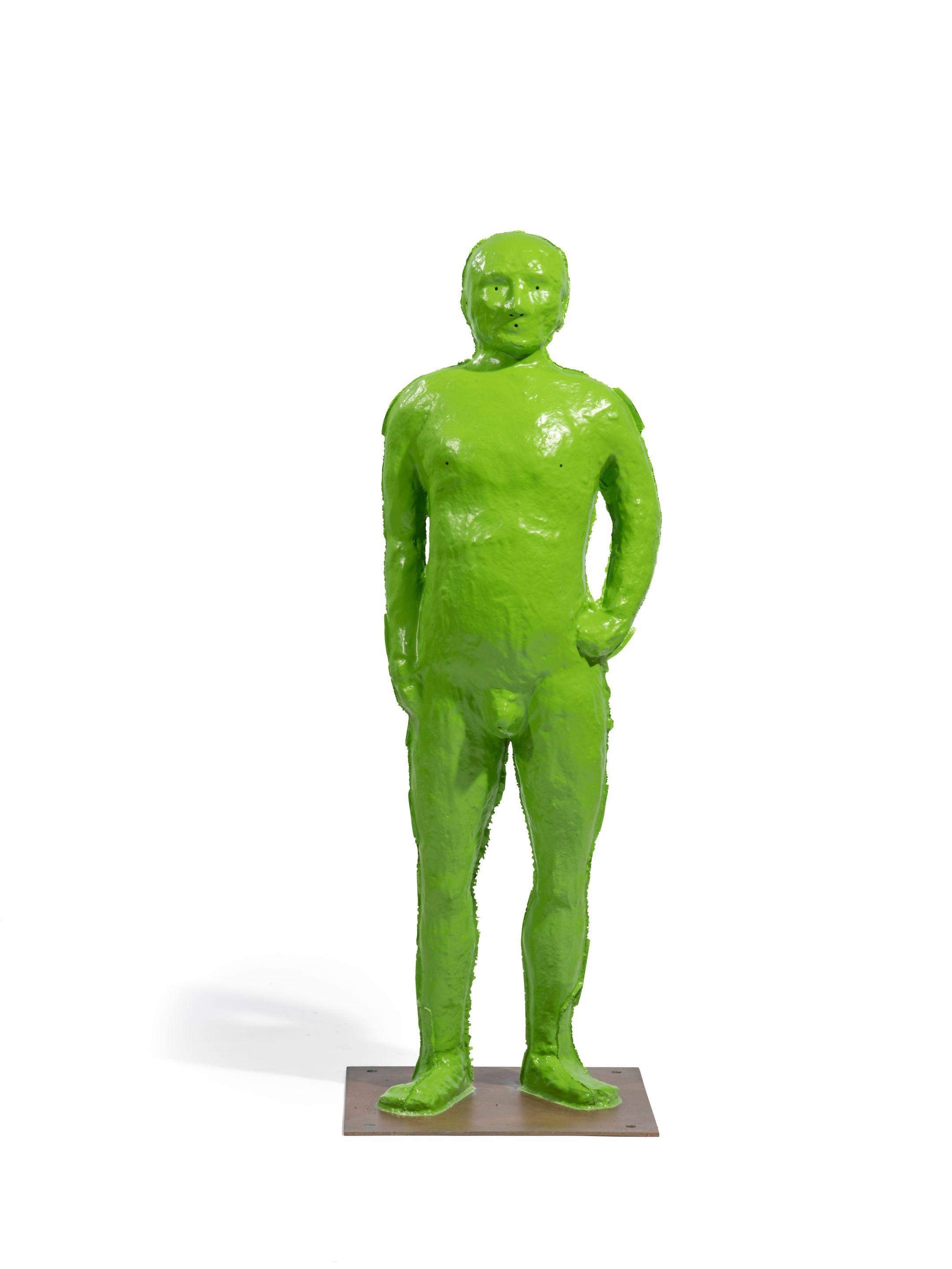 Fabrice Hyber - p.o.f. n° 125 Homme de Bessines, 1989