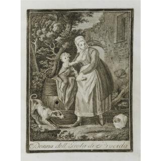 Fabris, Pietro - Raccolta Di Varii Vestimenti Ed Arti Del Regno Di Napoli. Napoli: 1773