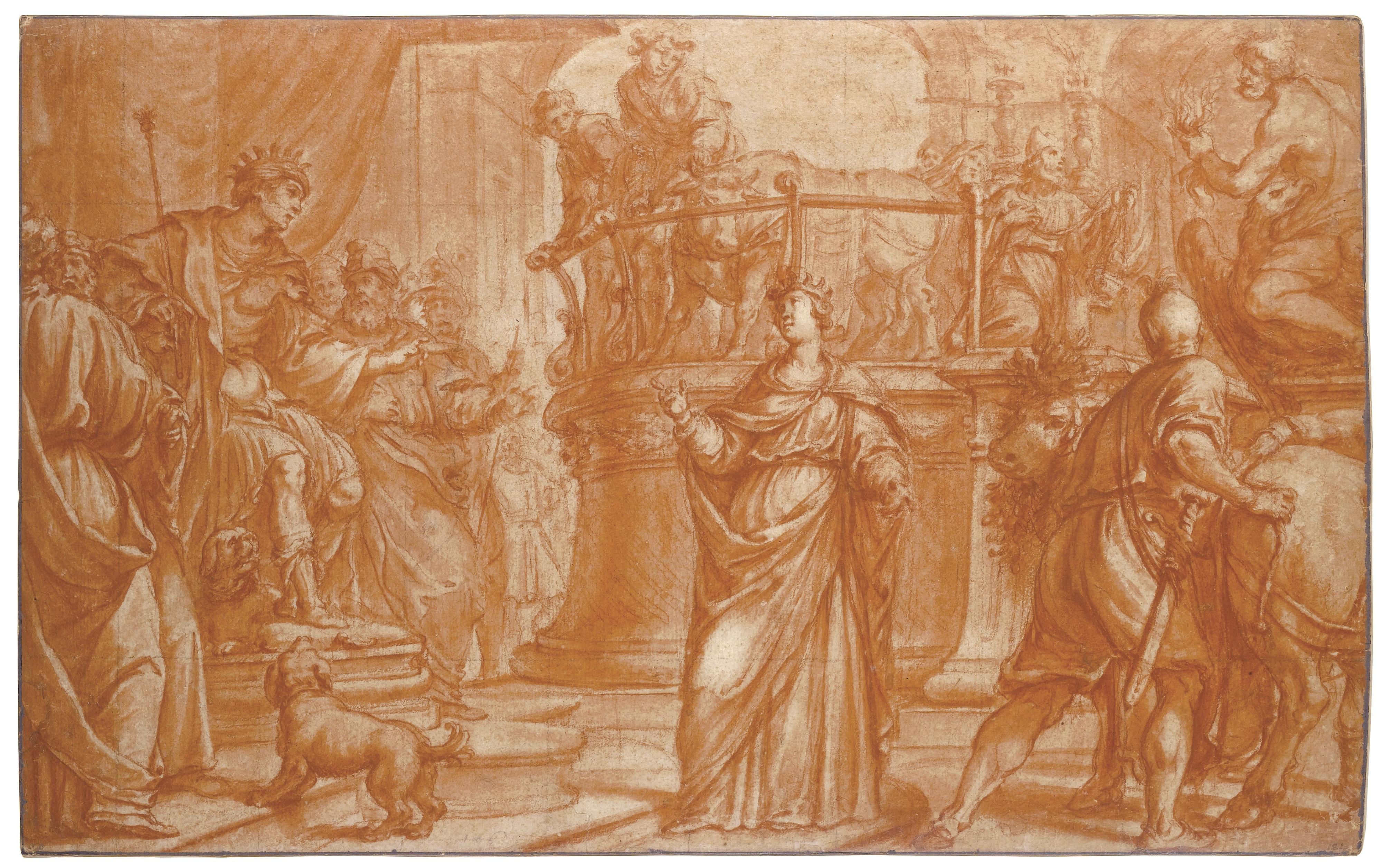 Fabrizio Boschi - St. Lucy Before The Magistrate  