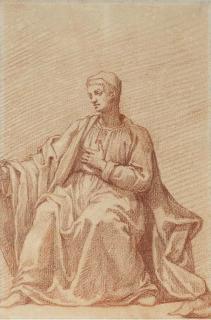 Fabrizio Boschi - Un homme assis tourné vers la gauche