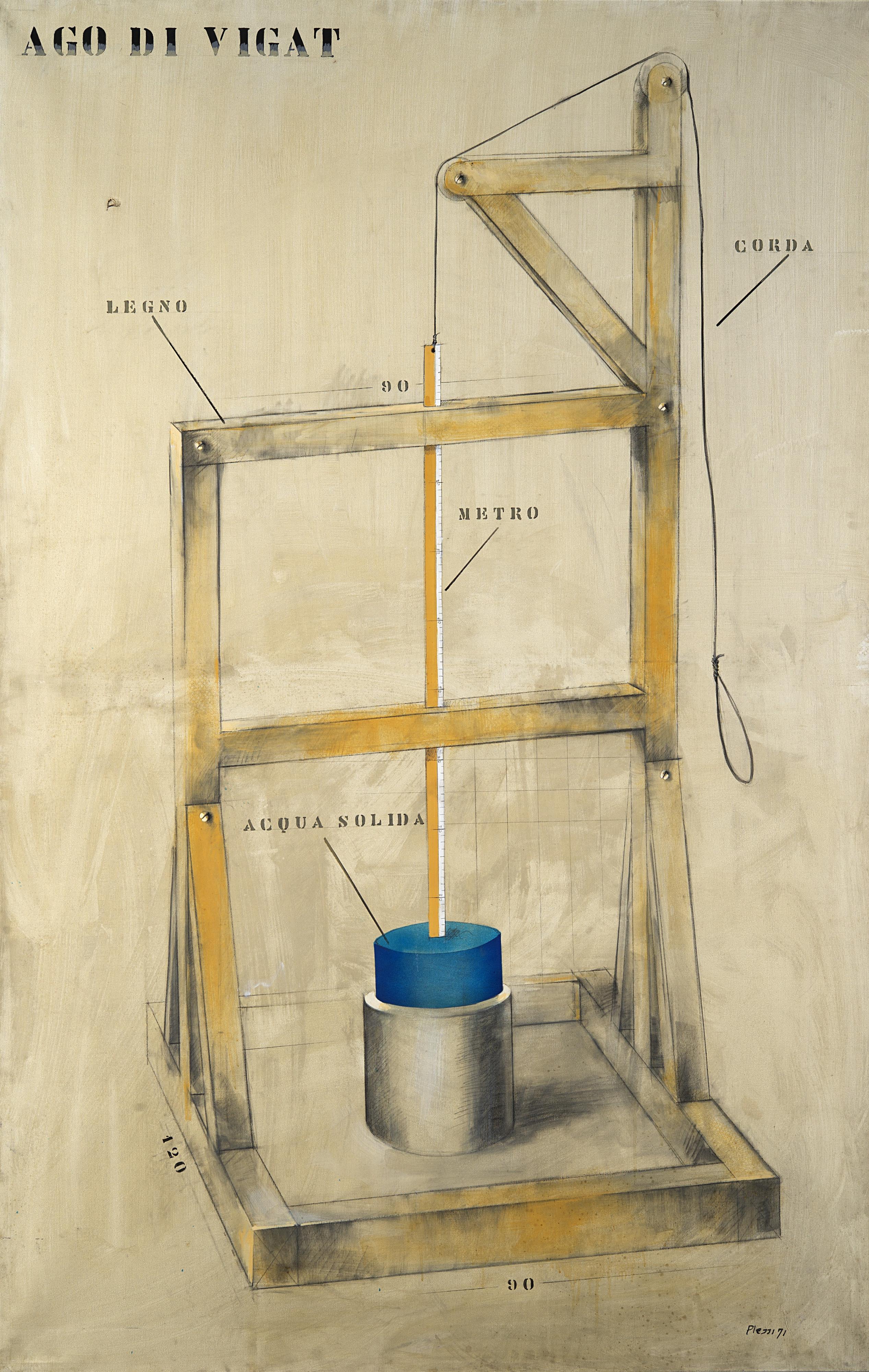 Fabrizio Plessi - Acqua solida