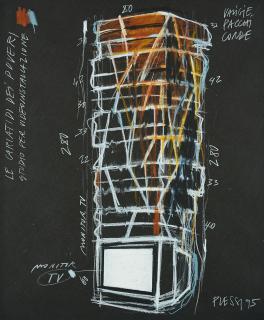 Fabrizio Plessi - La cariatidi dei poveri.