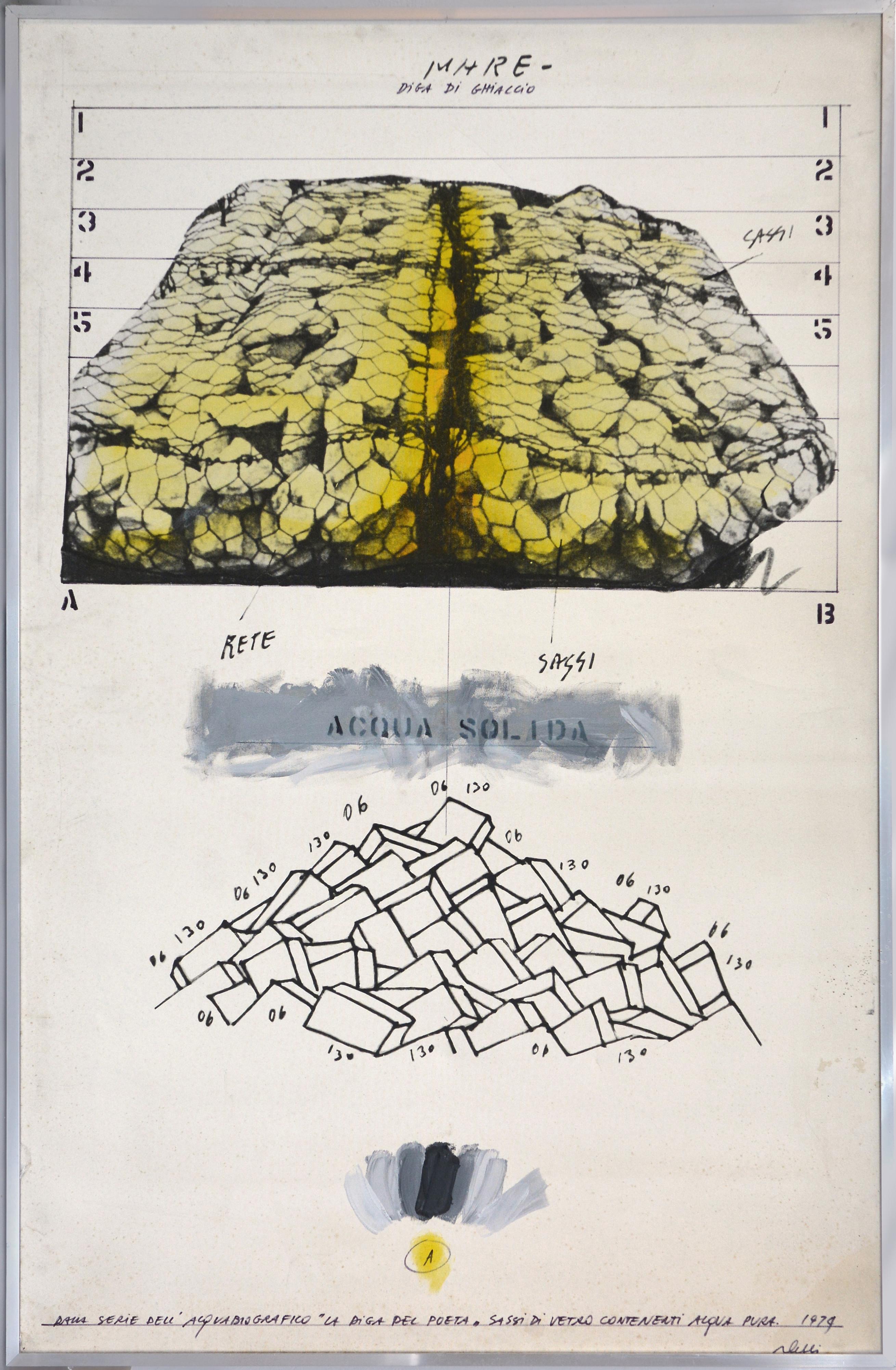Fabrizio Plessi - Mare - diga di ghiaccio