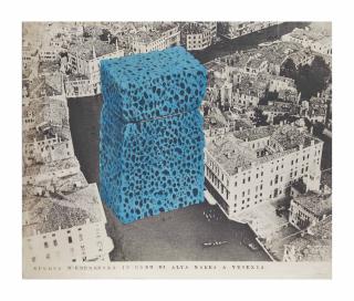 Fabrizio Plessi - Spugna d\'emergenza in caso di alta marea a Venezia