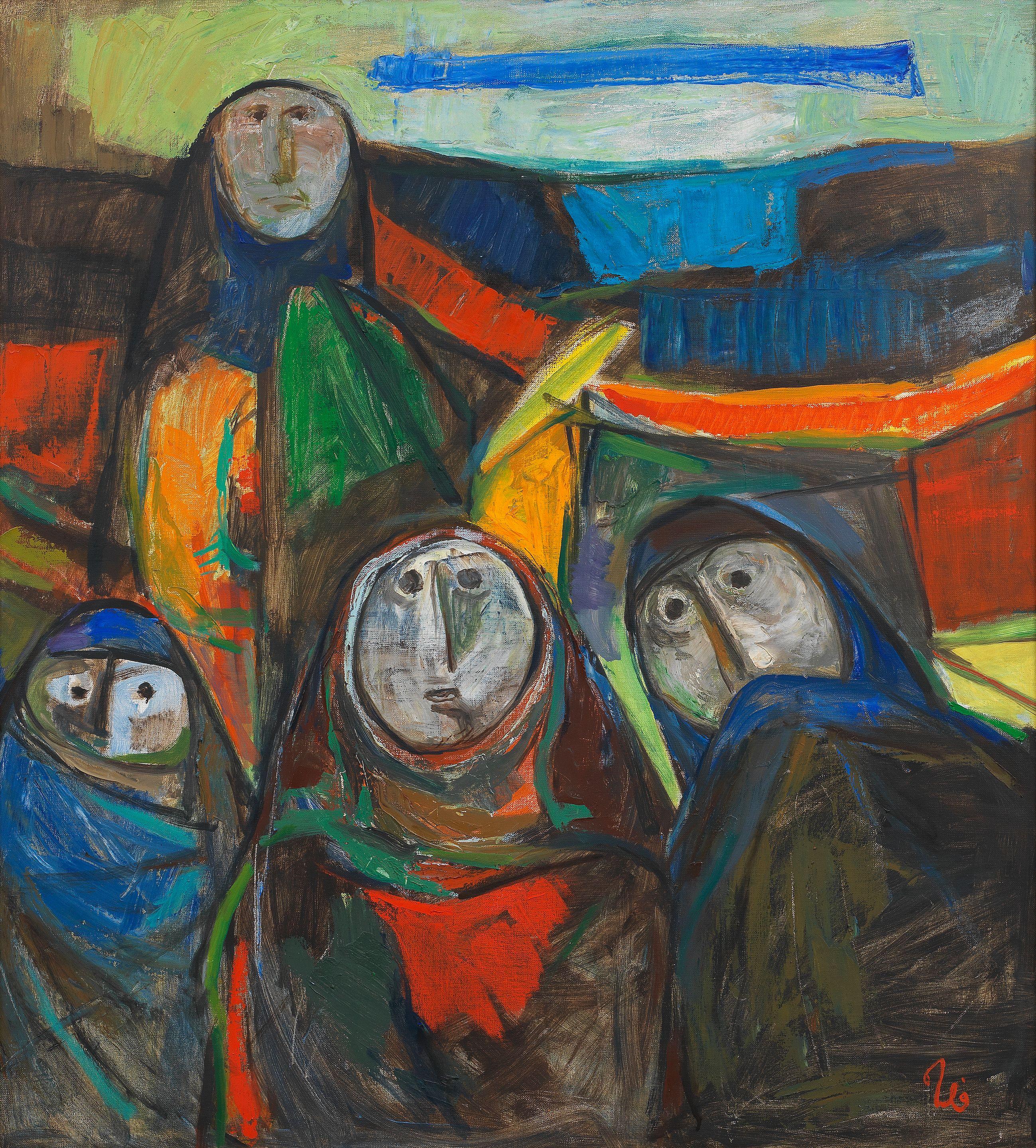 Faeq Hassan - Four Women