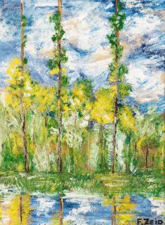 Fahr El-Nissa Zeid - Landscape