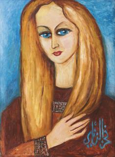 Fahr El-Nissa Zeid - Portrait of Sally-Ann Mango