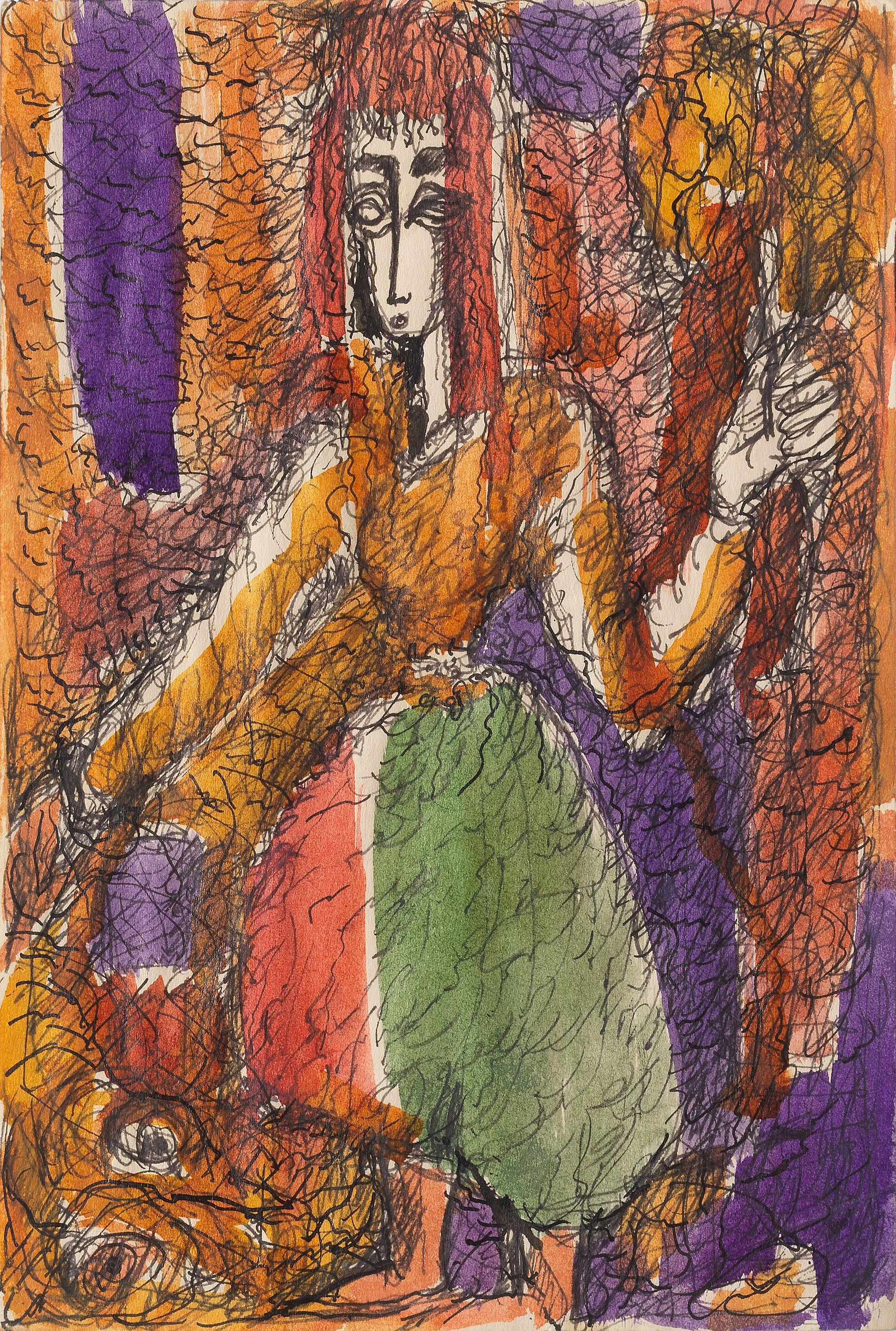 Fahr El-Nissa Zeid - Untitled