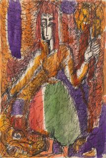 Fahr El-Nissa Zeid - Untitled