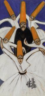 Fahrelnissa Zeid - Dervishes