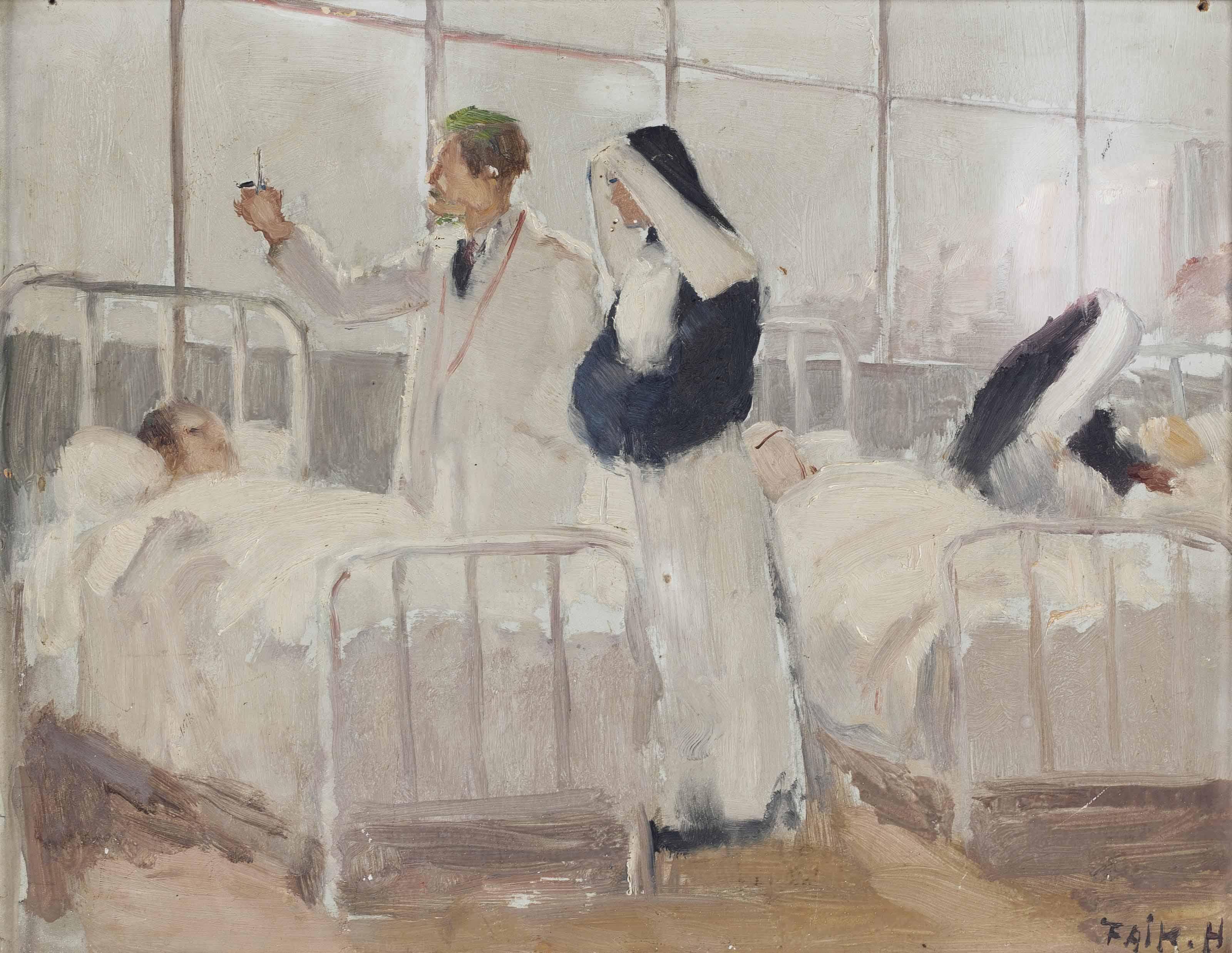 Faik Hassan - In the Hospital