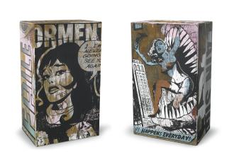 Faile - (I) Wooden Box #37 (Ii) Wooden Box #29