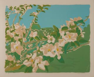 Fairfield Porter - Apple Blossoms III