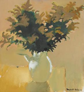 Fairfield Porter - Bowl of Goldenrod